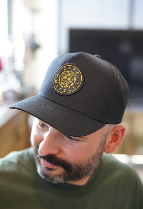 Café Metzli Black & Gold Signature Cap