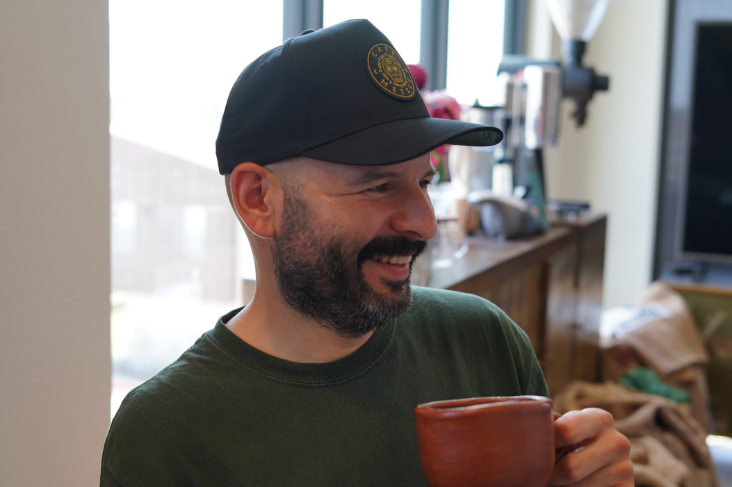 Café Metzli Black & Gold Signature Cap