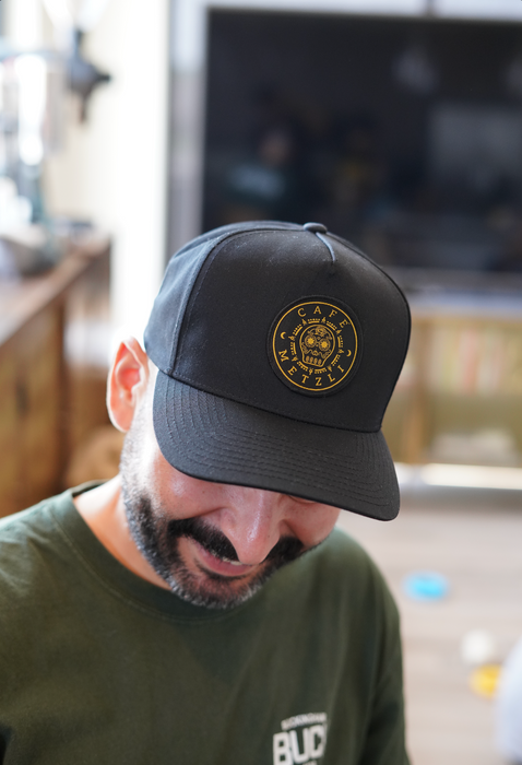 Café Metzli Black & Gold Signature Cap