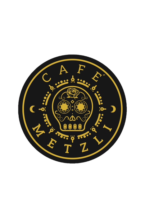 CAFÉ METZLI Circle Logo Vinyl Sticker - Café MetzliCafé Metzli