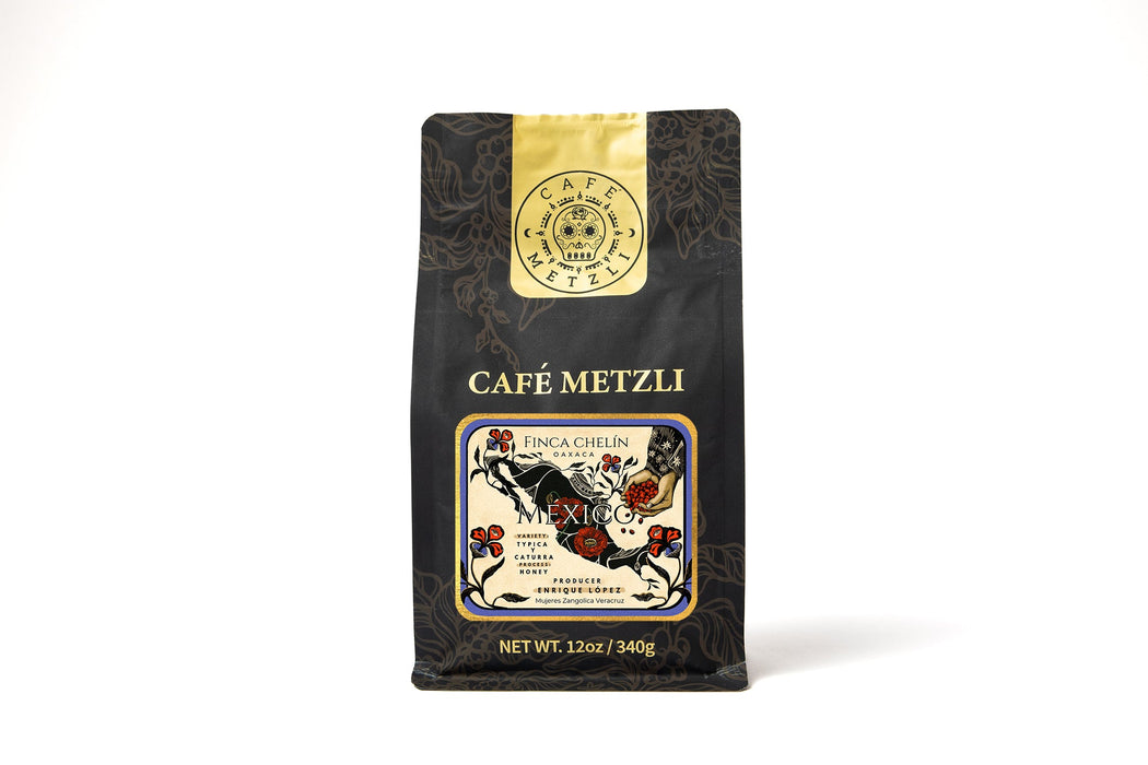 Café Metzli - Enrique López - Finca Chelín - Mujeres Zangolica Veracruz - Oaxaca, México (Medium Roast) 12oz - Café MetzliCafé MetzliCoffee