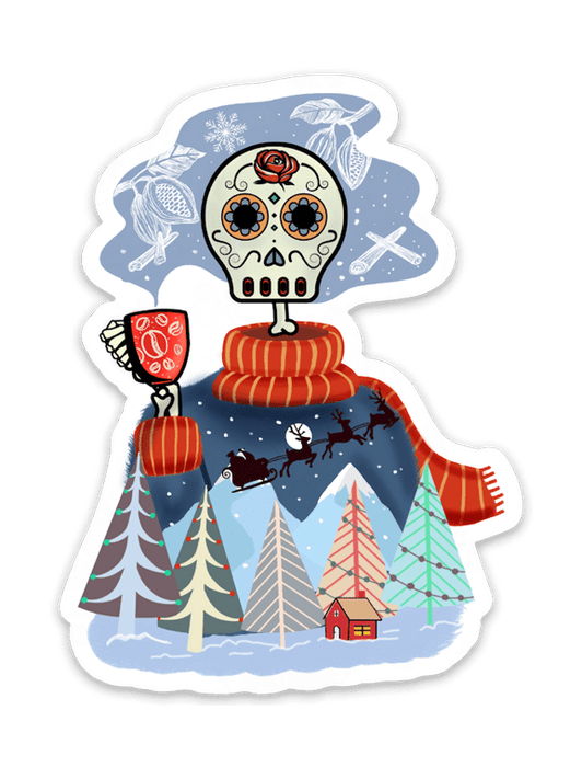 "NOCHE BUENA" 2021 Die Cut Vinyl Sticker - Café MetzliCafé Metzli