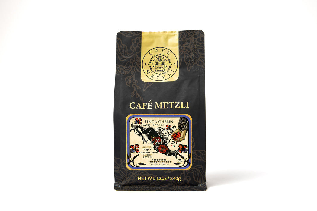Café Metzli - Enrique López - Finca Chelín - Oaxaca, México (Medium Roast) 12oz