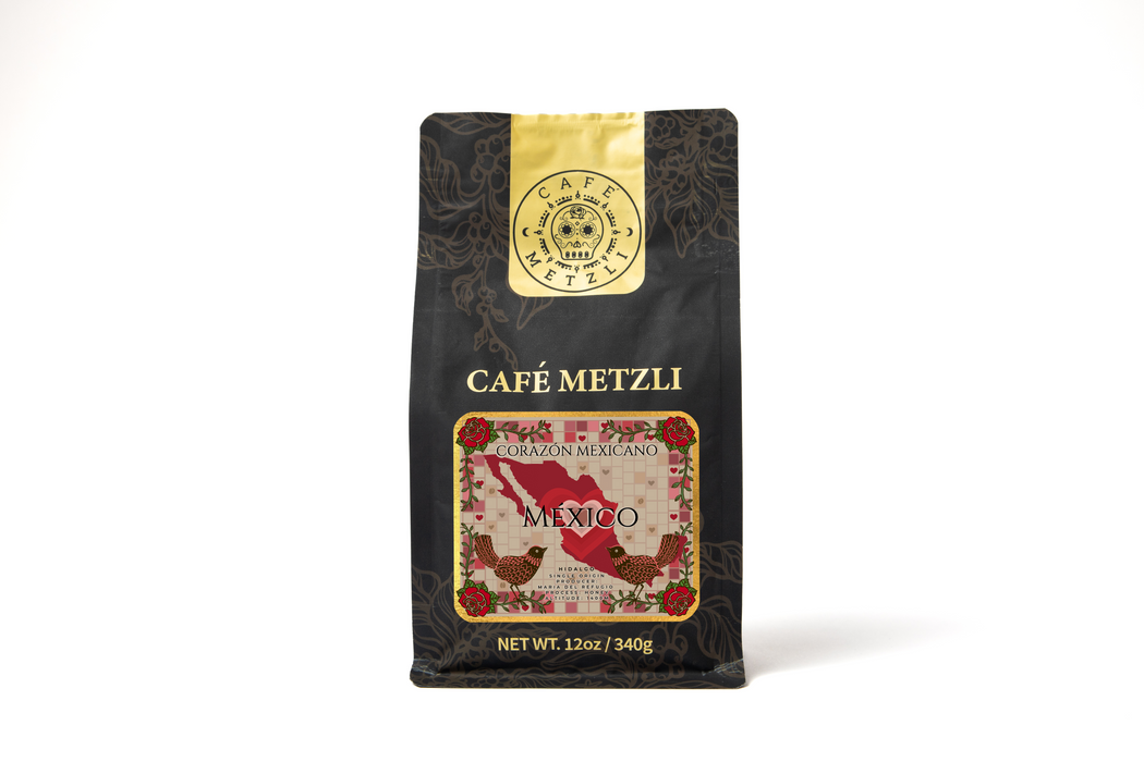 Café Metzli - "CORAZÓN MEXICANO" - (Medium Roast) [PRE-ORDER] 12oz