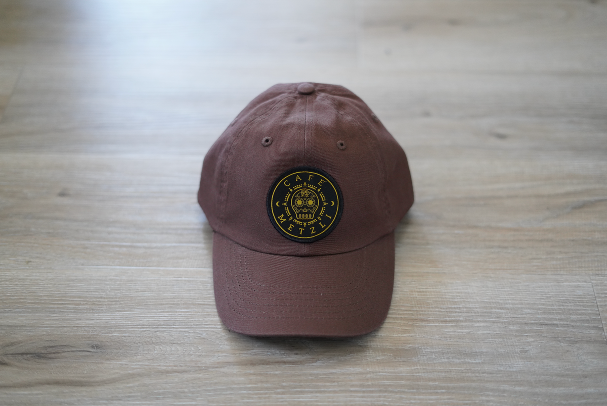 Café Metzli Classic Dad Hat – Bio-Washed Brown