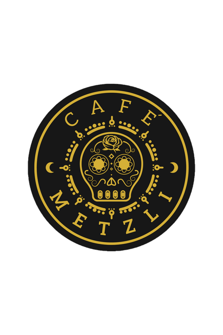 CAFÉ METZLI Circle Logo Vinyl Sticker - Café MetzliCafé Metzli