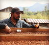 Jose Arguello coffee producer at Finca Santa Cruz Chiapas Mexico Cup of Excellence winner