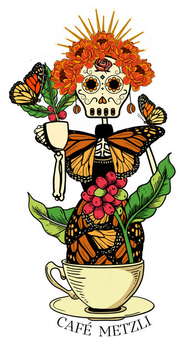 "LA CATRINA" 2022 Die Cut Vinyl Sticker